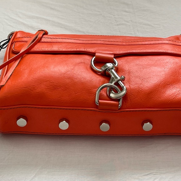 Rebecca Minkoff Mac Clutch Bag in Orange - Picture 4 of 17